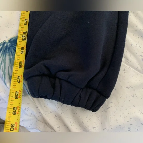 Comfort Navy Blue Joggers Sweatpants Size Small NWOT - Picture 5 of 7